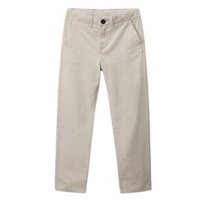 ZARA Kids Basic Slim Pants - Size 10/12 - Sand/Beige Color